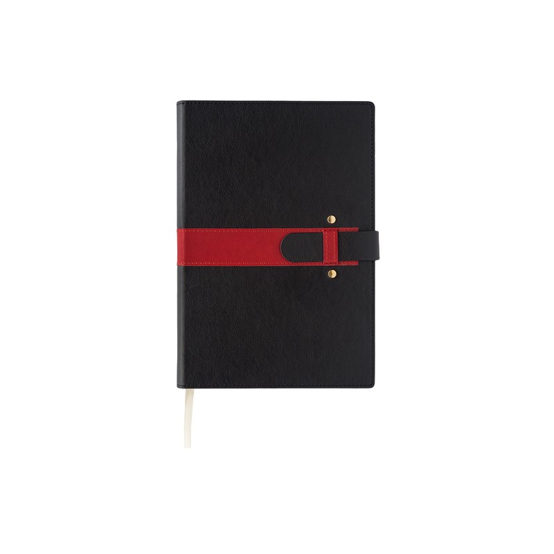 LORENZO squared notebook, red - R91774.08