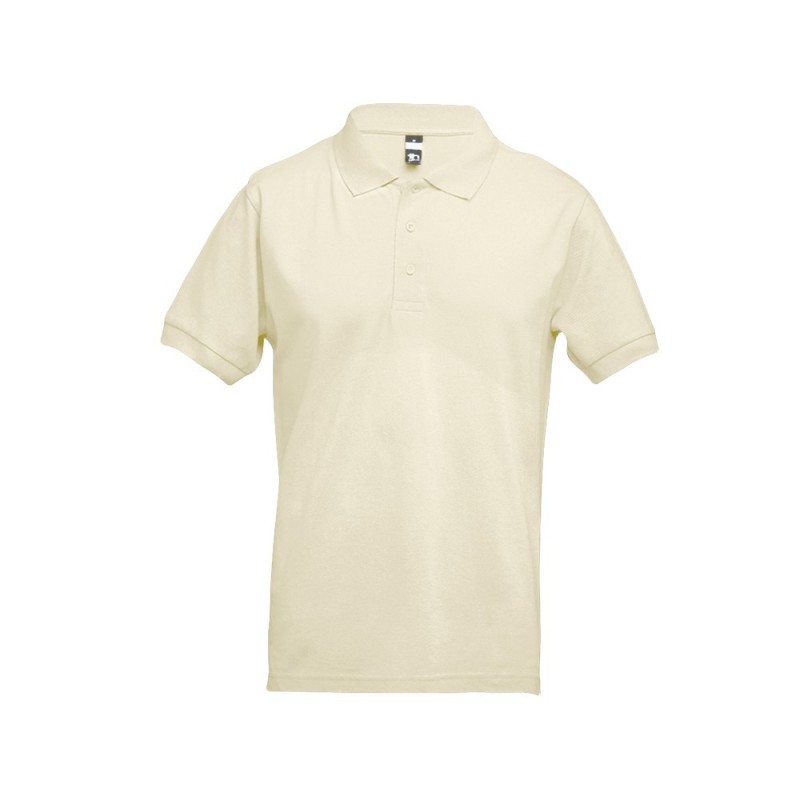 ADAM. Tricou polo pentru barbati 30131.58-L, Galben pastelat