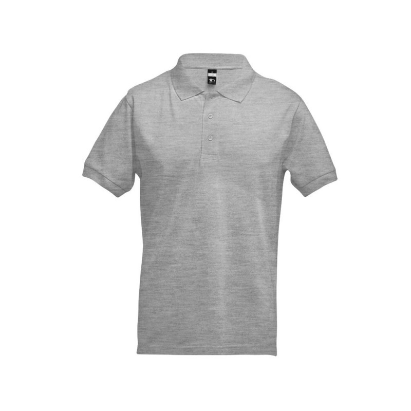 ADAM. Tricou polo pentru barbati 30131.83-XXL, Gri melange deschis