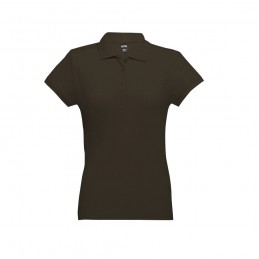 EVE. Tricou polo pentru dame 30135.21-XXL, Maro inchis