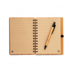 DICKENS. A5 Notepad bambus 93485.60, Natural