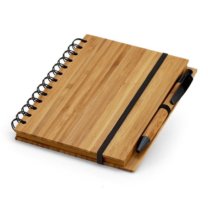 DICKENS. Notepad de buzunar bambus 93486.60, Natural