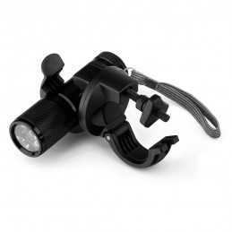 ELECTRA. Flashlight 98826.03, Negru