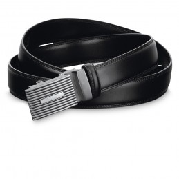 SAN. Men's belt 72379.03, Negru