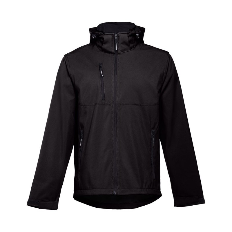 ZAGREB. Geaca softshell pentru bărbați 30180.03-XXL, Negru