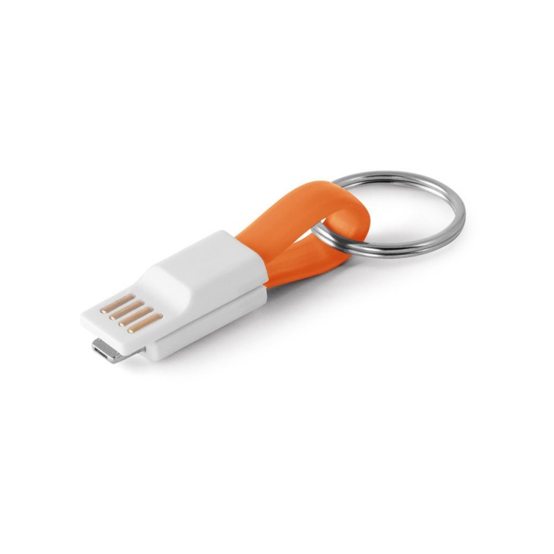 RIEMANN. Cablu USB 2 în 1 97152.28, Portocaliu RIEMANN. Cablu USB 2 în 1 97152.28, Portocaliu