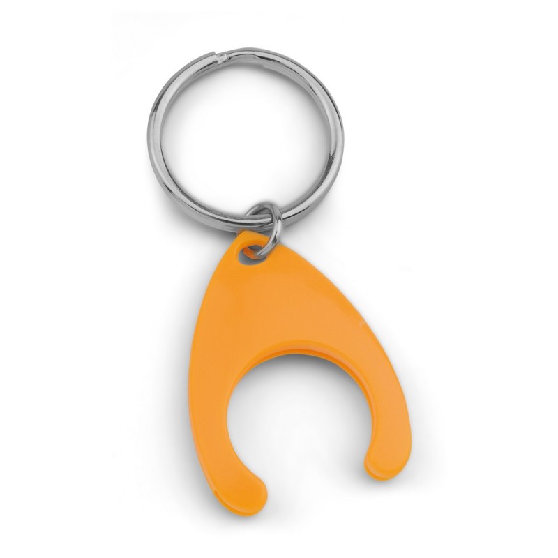 PORTHOS PLASTIC. Keyring 23097.28, Portocaliu