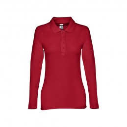 BERN WOMEN. Polo mânecă lungă pentru dame 30145.15-XXL, Burgundia