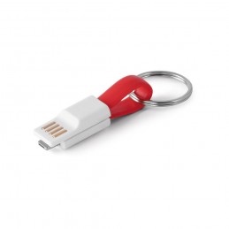RIEMANN. Cablu USB 2 în 1 97152.05, Roșu