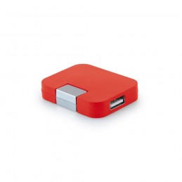 JANNES. USB 20 hub 97318.05, Roșu