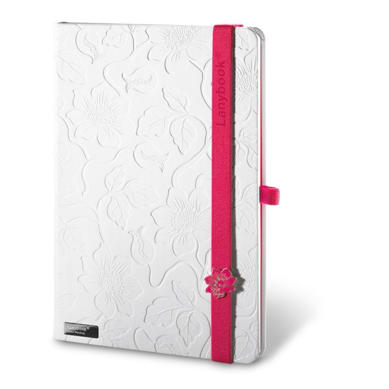 LANYBOOK INNOCENT PASSION WHITE. Notepad 53435.02, Roz LANYBOOK INNOCENT PASSION WHITE. Notepad 53435.02, Roz