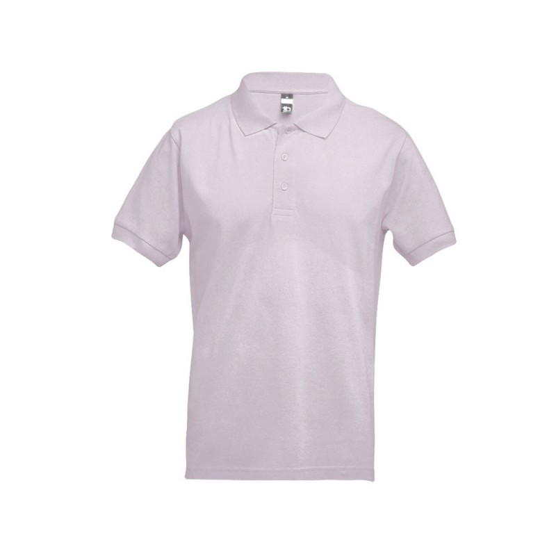 ADAM. Tricou polo pentru barbati 30131.52-L, Roz pastelat