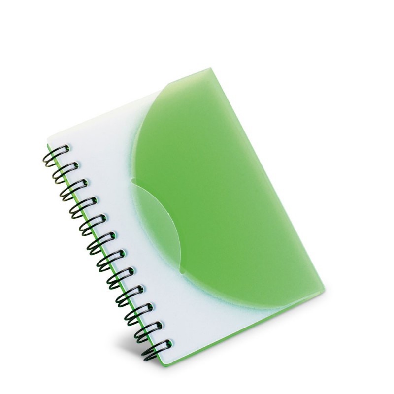 MILTON. A7 Notepad 93476.19, Verde deschis MILTON. A7 Notepad 93476.19, Verde deschis