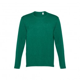 BUCHAREST. Tricou cu mânecă lungă bărbați 30124.99-L, Verde melange