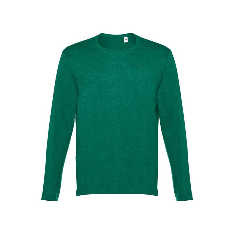 BUCHAREST. Tricou cu mânecă lungă bărbați 30124.99-L, Verde melange