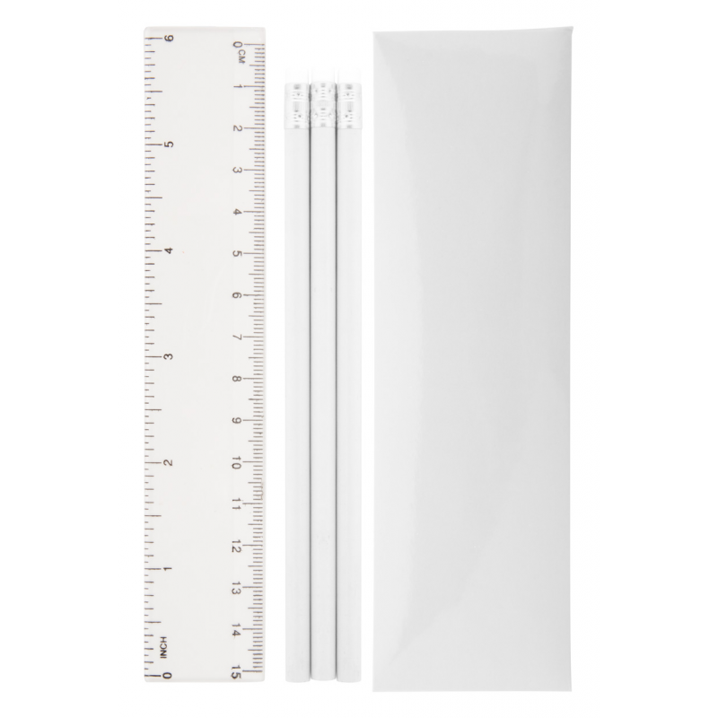 Laptan - set creioane AP741704-01, alb
