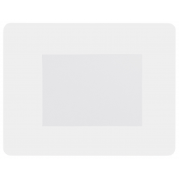 Pictium - ramă foto/mouse pad AP741153-01, alb