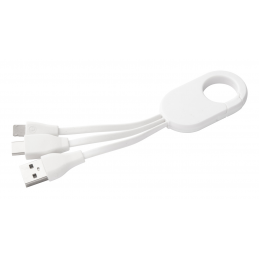 Mirlox - cablu de încărcare USB AP781902-01, alb