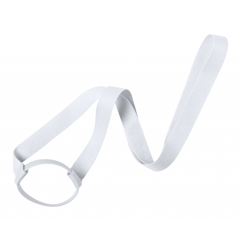 Frinly - lanyard cu suport sticlă AP721482-01, alb