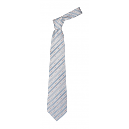Lanes - cravată AP1231-01, alb