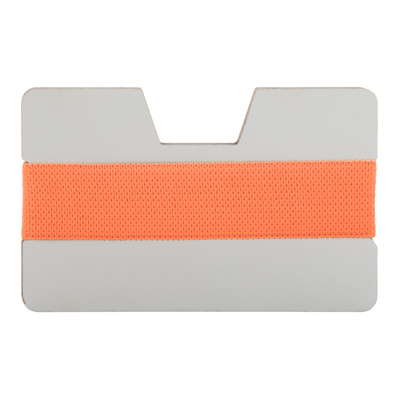 StriCard - suport cărți de vizită AP718126-03, alb/portocaliu