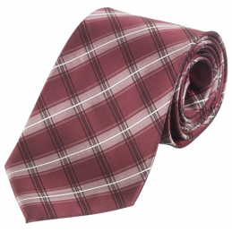 Tienamic - cravată AP1121-28, burgundy