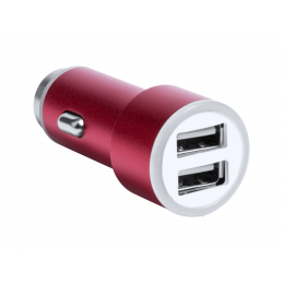 Hesmel - încărcătorn auto USB AP781606-05, roșu