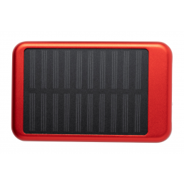 Rudder - power bank 4000 solar AP721407-05, roșu