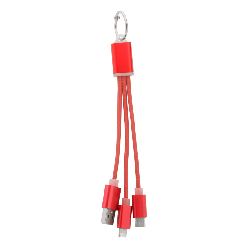 Scolt - cablu de încărcare USB AP721102-05, roșu