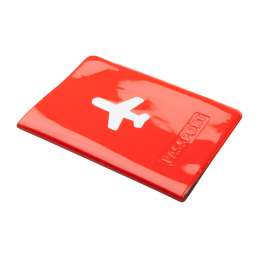 Klimba - suport paşaport AP791556-05, roșu