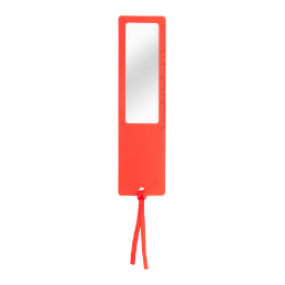 Okam - riglă cu lupă AP791346-05, roșu