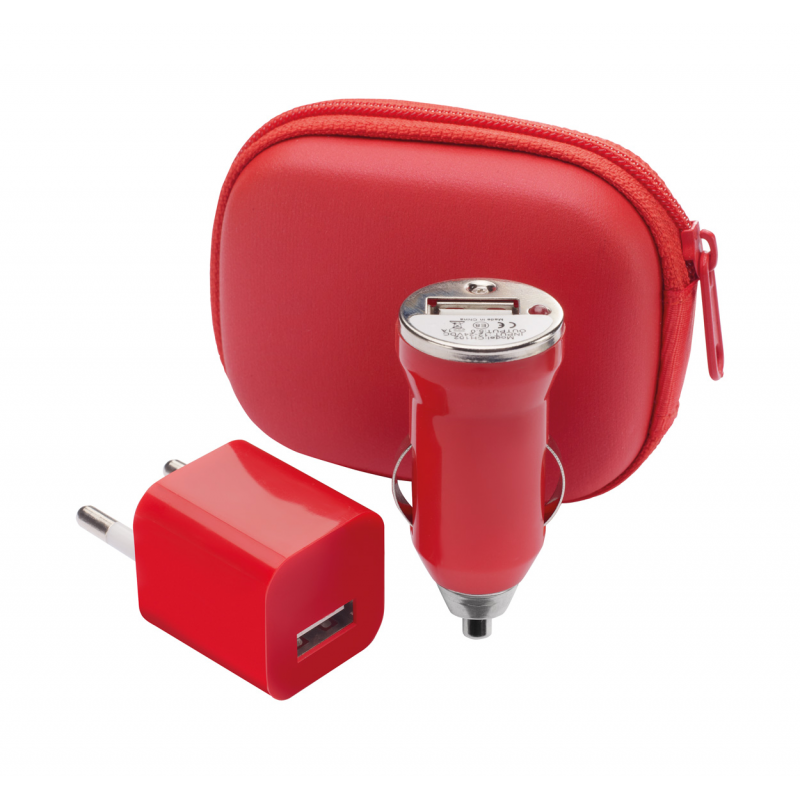 Canox - set încărcător USB AP741174-05, roșu