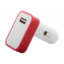 Waze - încărcător mașină USB AP844032-05, roșu