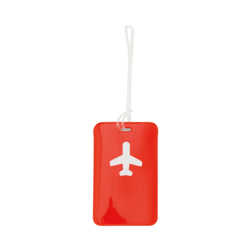 Raner - etichetă bagaje AP791975-05, roșu