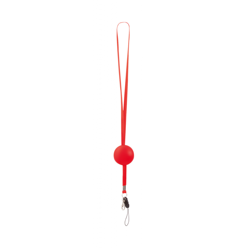 Rodio - Lanyard antistres AP731807-05, roșu