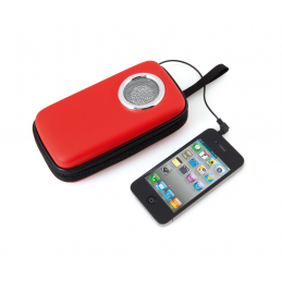 Scaly - suport telefon mobil cu difuzor AP791965-05, roșu