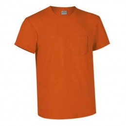 Tricou la baza gatului cu buzunar la piept 160 gmp orange