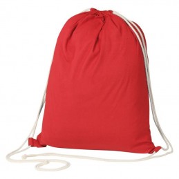 Rucsac bumbac colorat 140 gmp - 129805, RED