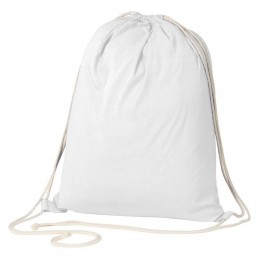 Rucsac bumbac colorat 140 gmp - 129806, WHITE
