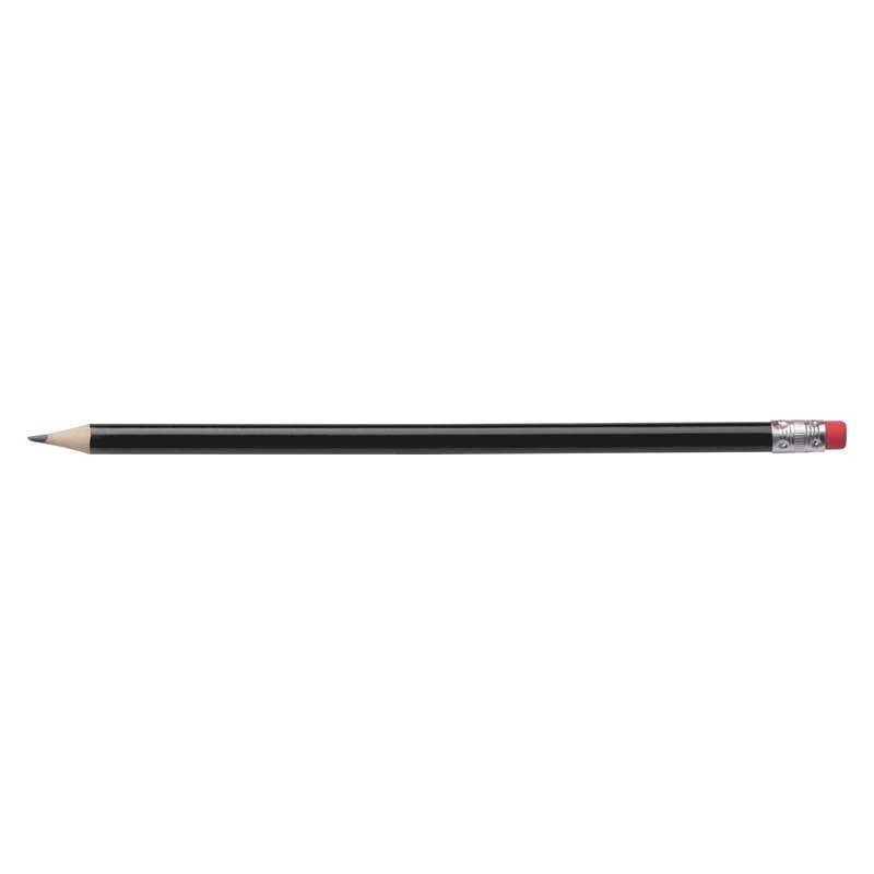 Creion cu guma mina HB - 039303, Black