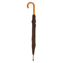 Umbrela cu maner lemn curbat - 513101, Brown