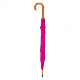 Umbrela cu maner lemn curbat - 513111, Pink