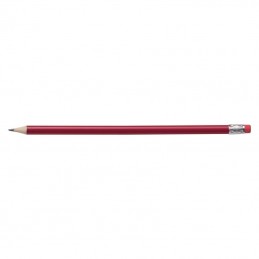 Creion cu guma mina HB - 039305, Red