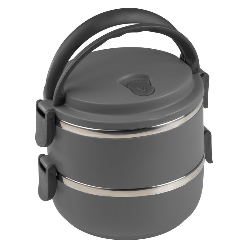 Caserola lunch 2 compartimente 500 ml - 093177, Anthracite Caserola lunch 2 compartimente 500 ml - 093177, Anthracite