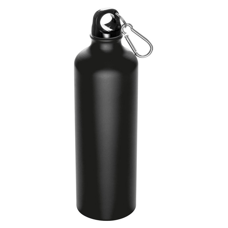 Budon metalic 800 ml cu carabina - 019403, Black