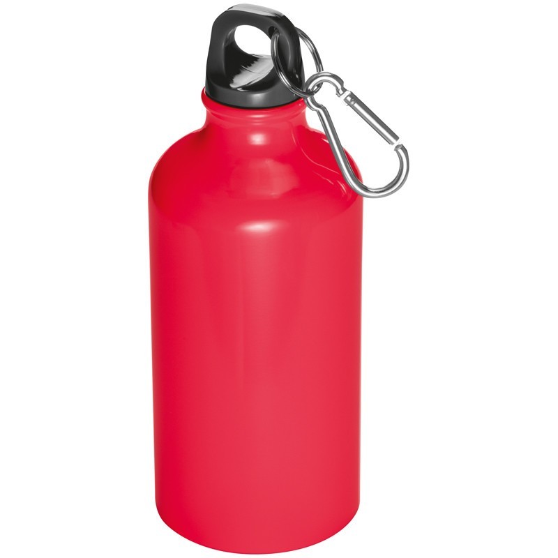 Budon metalic 500 ml cu carabina - 019505, Red Budon metalic 500 ml cu carabina - 019505, Red