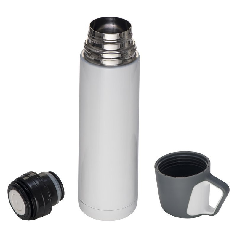 Termos metalic 500 ml rece 36 ore, cald 24 ore - 043006, White Termos metalic 500 ml rece 36 ore, cald 24 ore - 043006, White