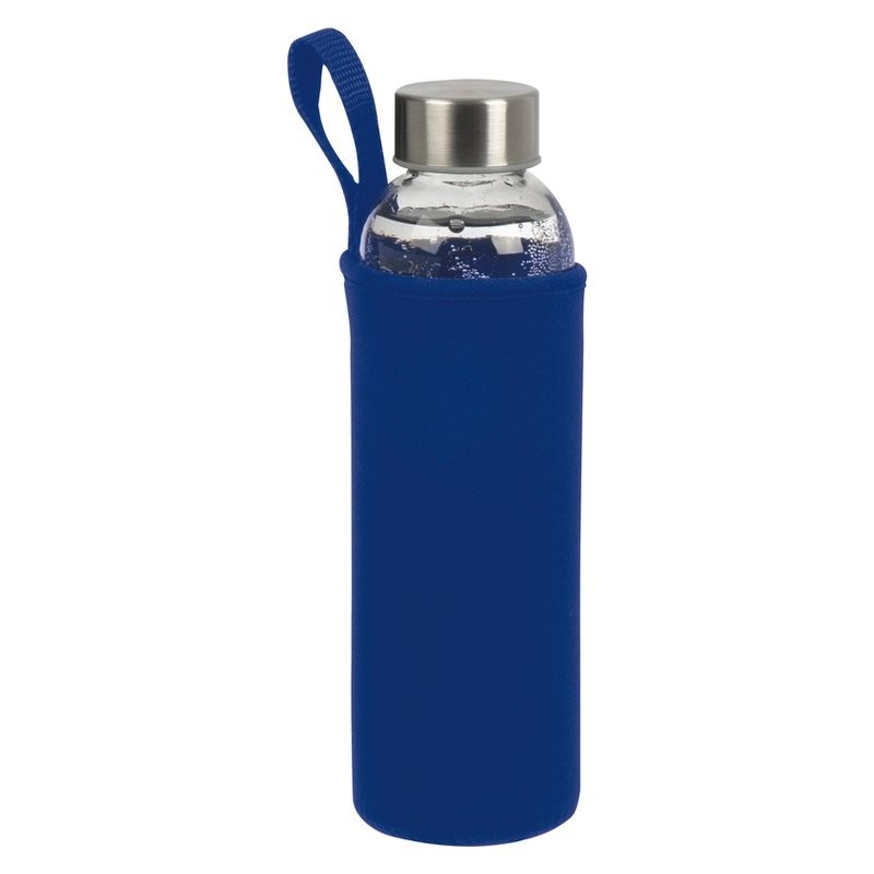 Bidon 500 ml in husa neopren - 084204, blue