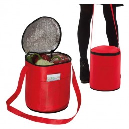 Cooler rotund diametru 25 cm - 013905, Red