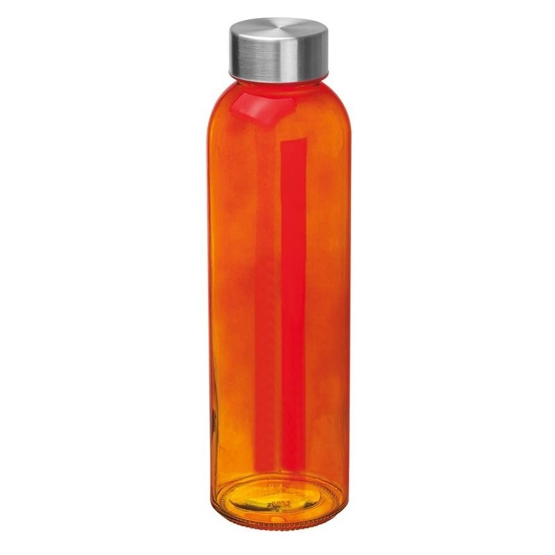 Bidon 550 ml plastic ECO - 139410, ORANGE